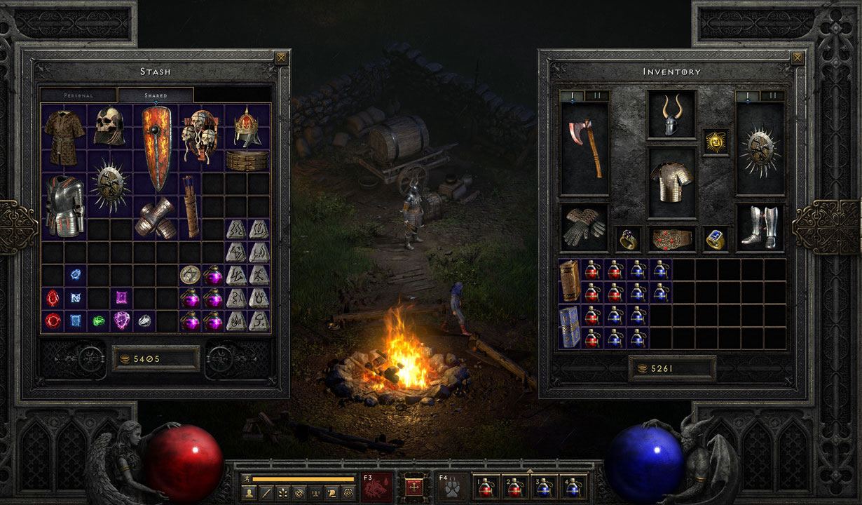 暗黑破坏神2（v1.5.73090 赠大箱子+大背包mod）