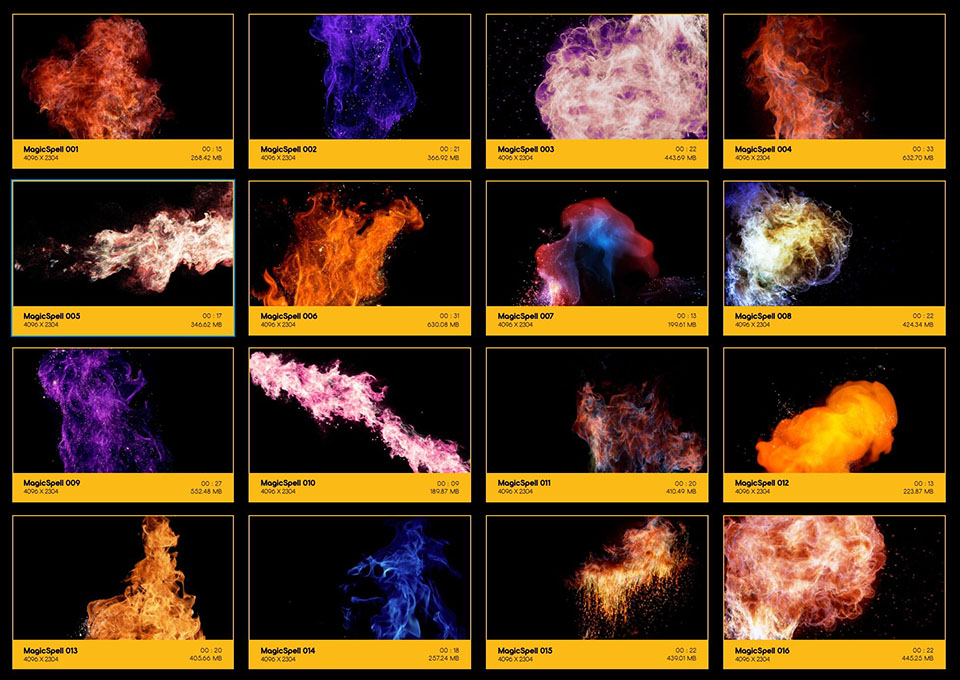 视频素材-153个魔法粒子烟雾火焰特效动画素材-Magic Spell BBV48第3张-皮玩部落 视频素材-153个魔法粒子烟雾火焰特效动画素材-Magic Spell BBV48