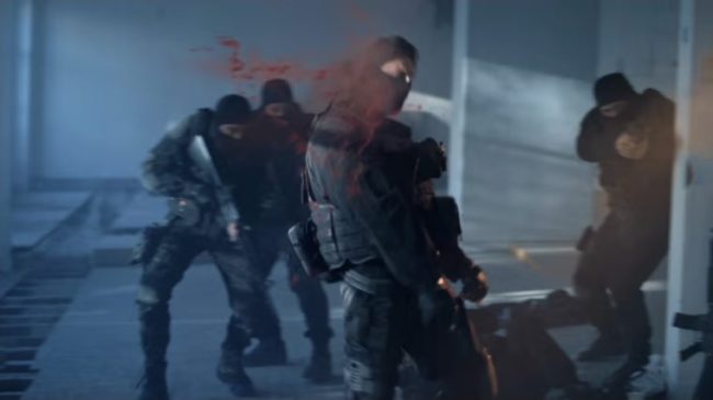 4K视频素材-456个动作电影枪口闪光瞄准射击破坏弹孔血液特效动画