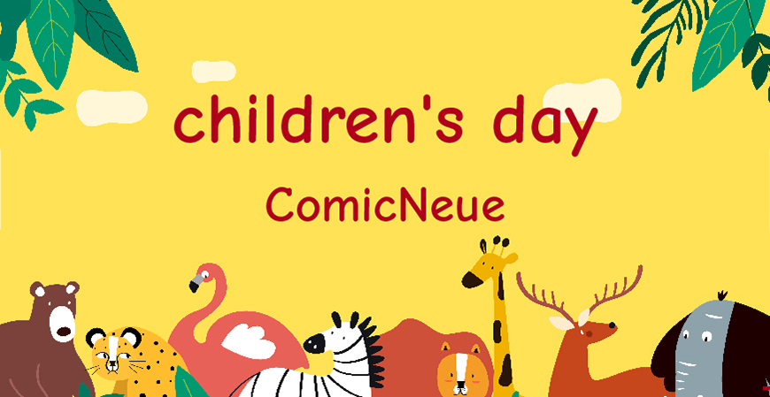 30款免费可商用儿童节字体大合集（含中英文）