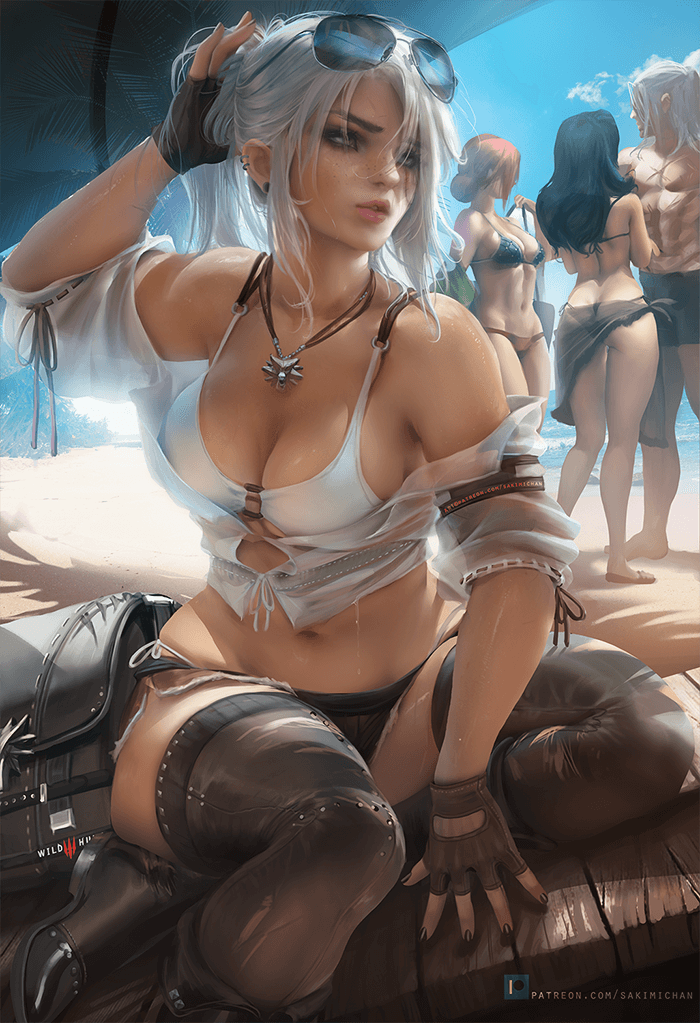 加拿大画师Sakimichan往期作品合集欣赏