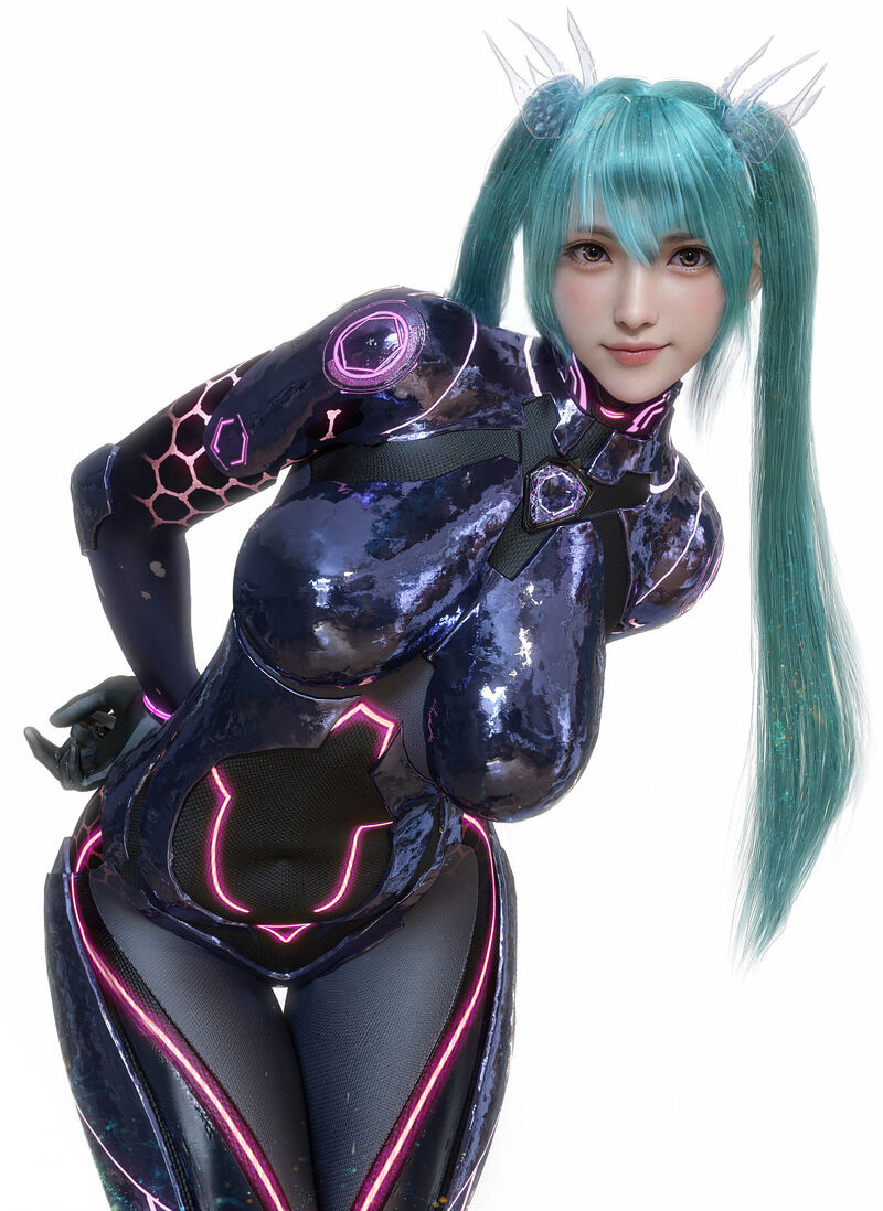极致逼真的3D蒂法：SLASH Fantia
