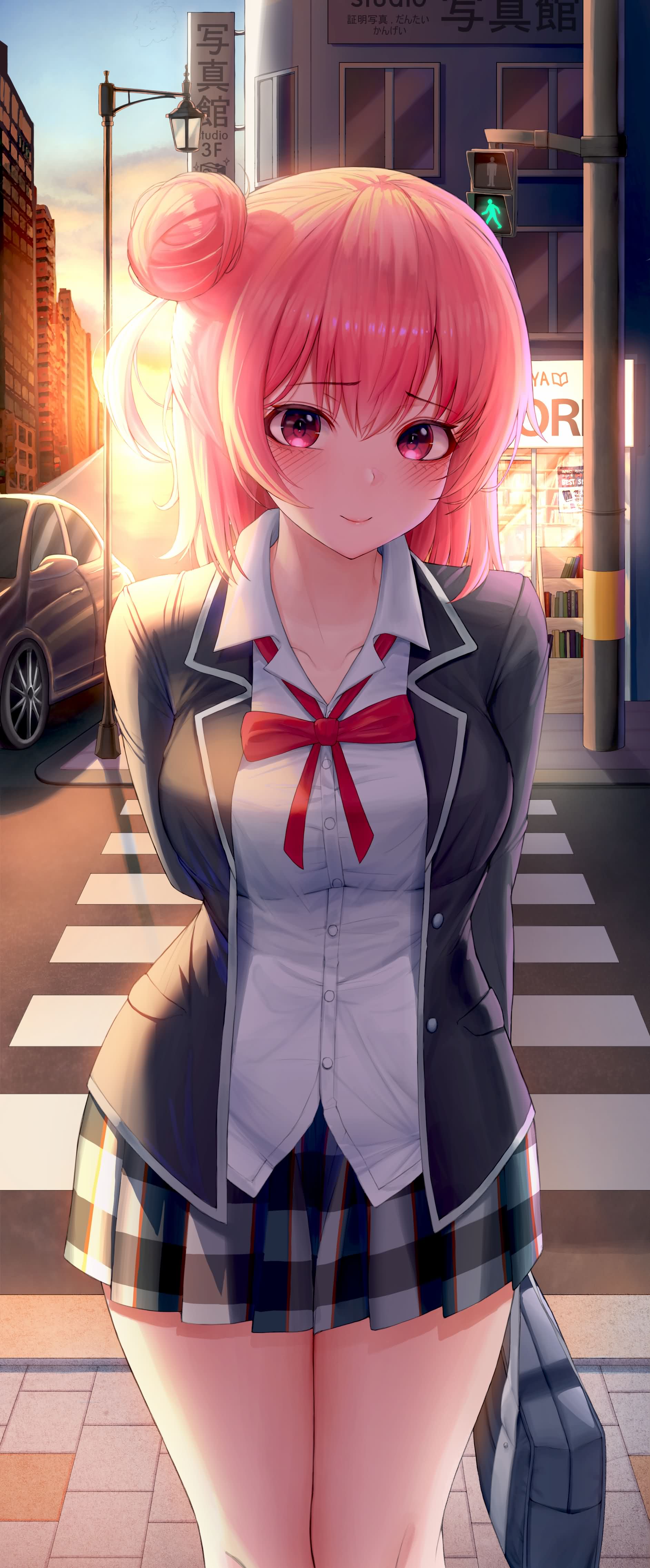 【P站精选】你会永远喜欢团子吗?春物《由比滨结衣》高清墙纸特辑!第3张-皮玩部落 【P站精选】你会永远喜欢团子吗?春物《由比滨结衣》高清墙纸特辑!