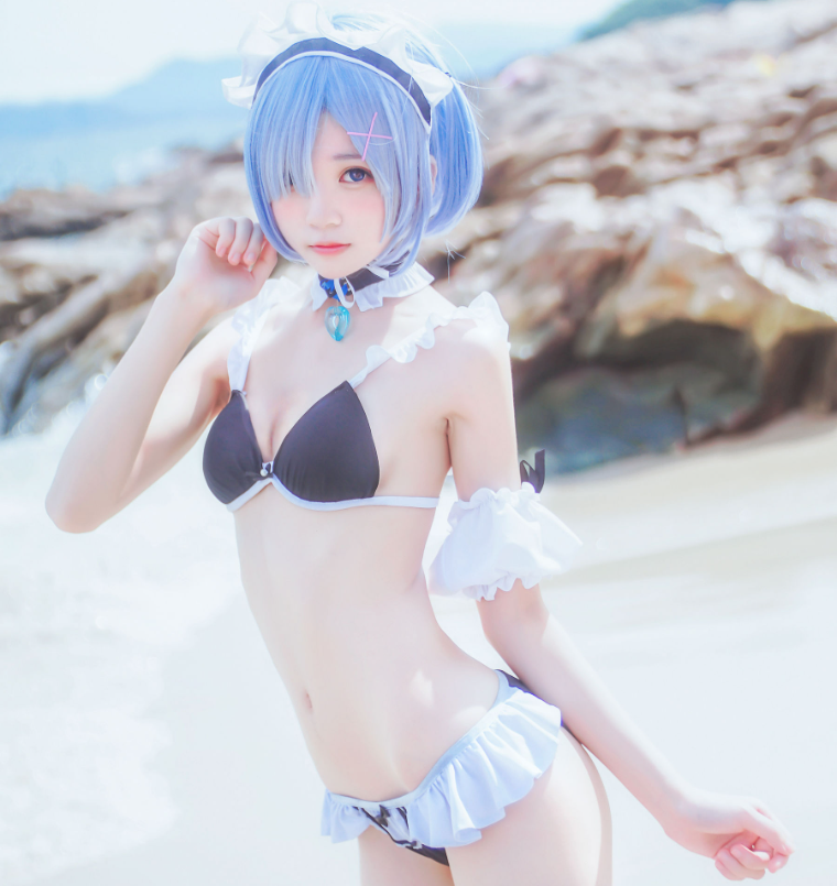 桜桃喵 蕾姆COS,精品摄影作品赏析-5 桜桃喵 蕾姆COS,精品摄影作品赏析