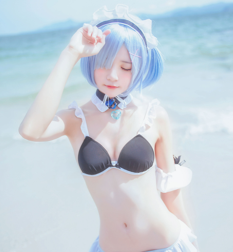 桜桃喵 蕾姆COS,精品摄影作品赏析-4 桜桃喵 蕾姆COS,精品摄影作品赏析