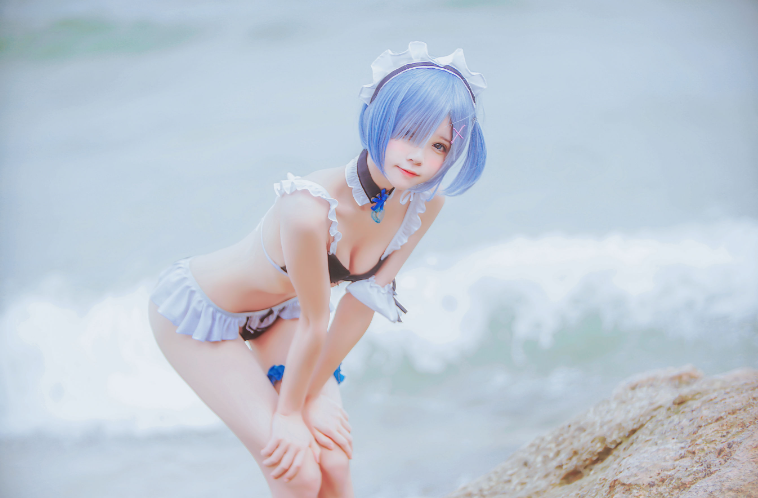 桜桃喵 蕾姆COS,精品摄影作品赏析-7 桜桃喵 蕾姆COS,精品摄影作品赏析