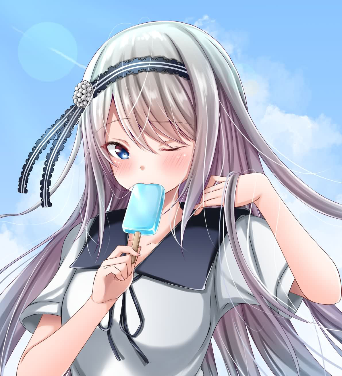 【P站精选】隐藏兄控《白银圭妹妹 想让我告白》高清墙纸特辑！