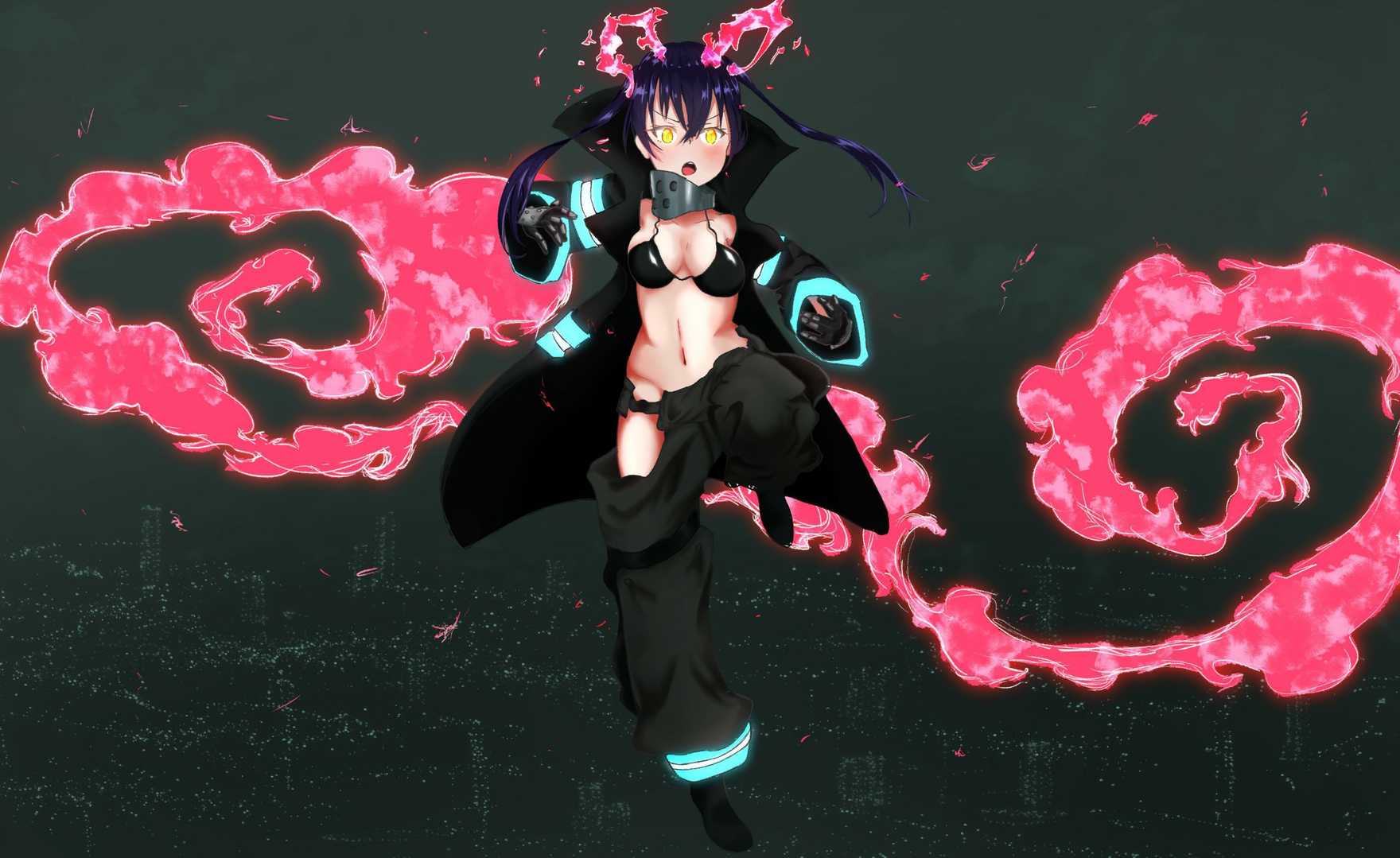 【P站精选】天天送豆腐给你吃…炎炎消防队《环古达》高清壁纸特辑!第4张-皮玩部落 【P站精选】天天送豆腐给你吃…炎炎消防队《环古达》高清壁纸特辑!