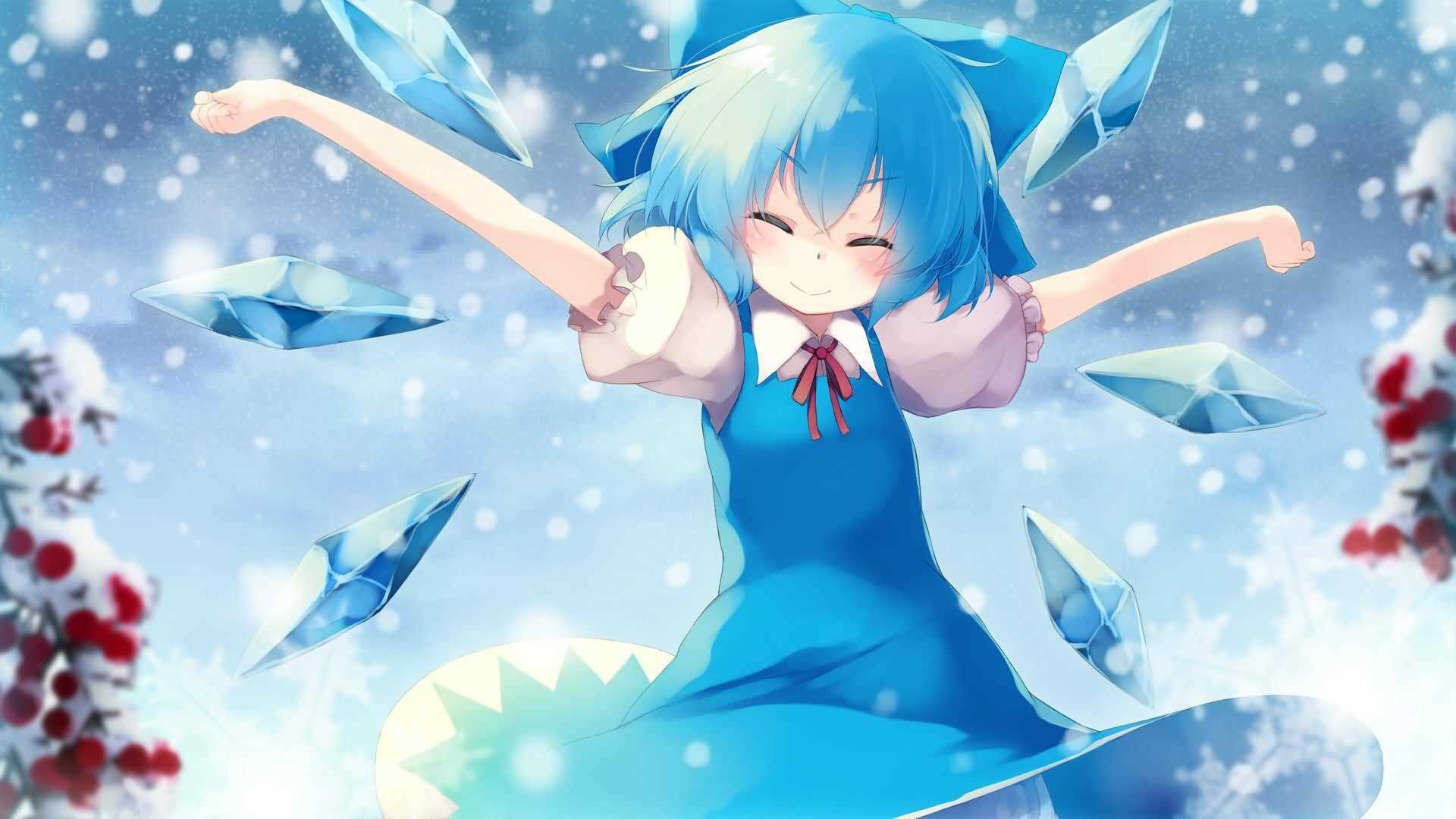 【P站精选】对我⑨是笨蛋，东方Project《琪露诺》高清壁纸特辑！