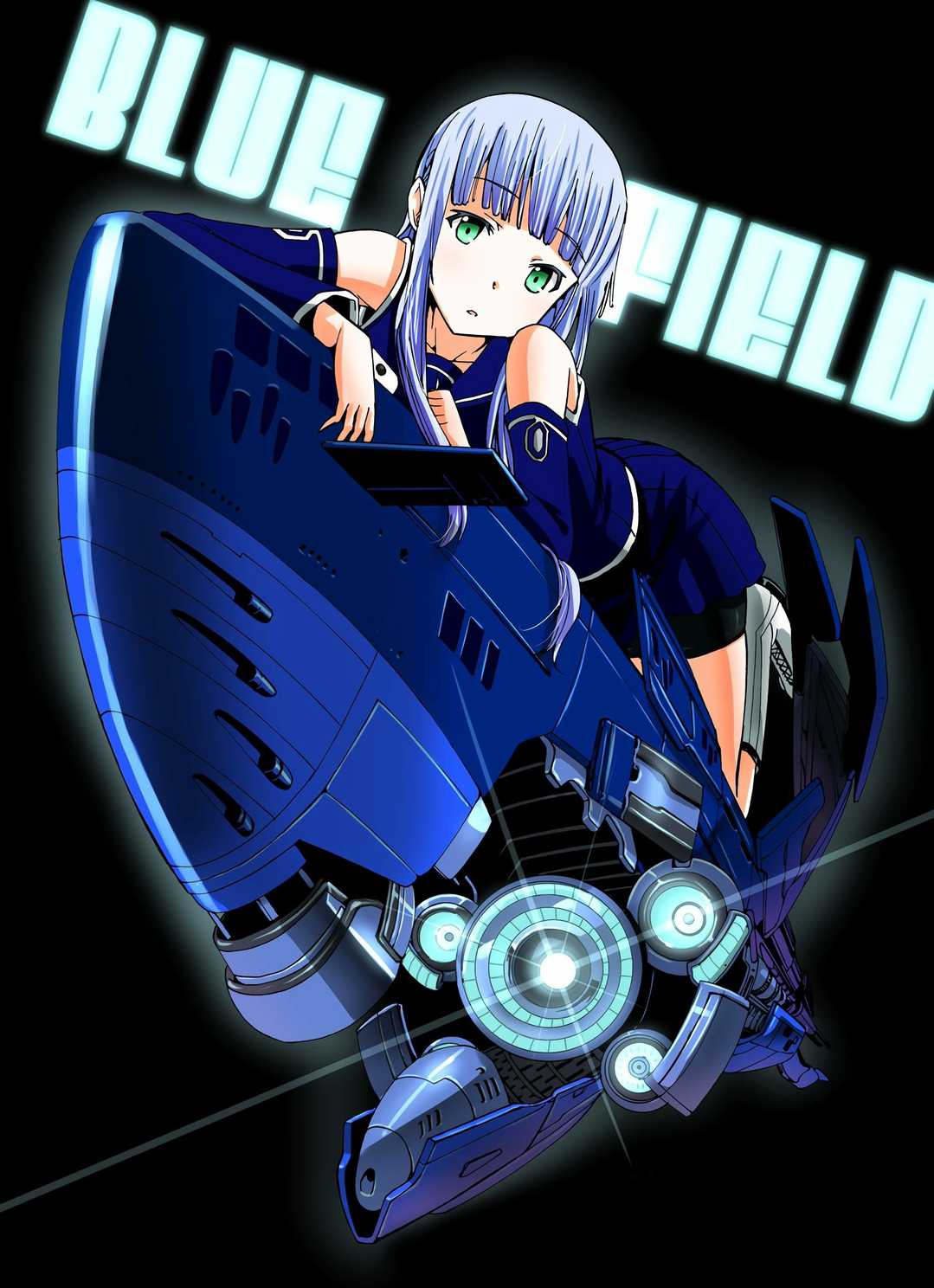 苍蓝钢铁的琶音《伊欧娜/伊401》高清壁纸特辑