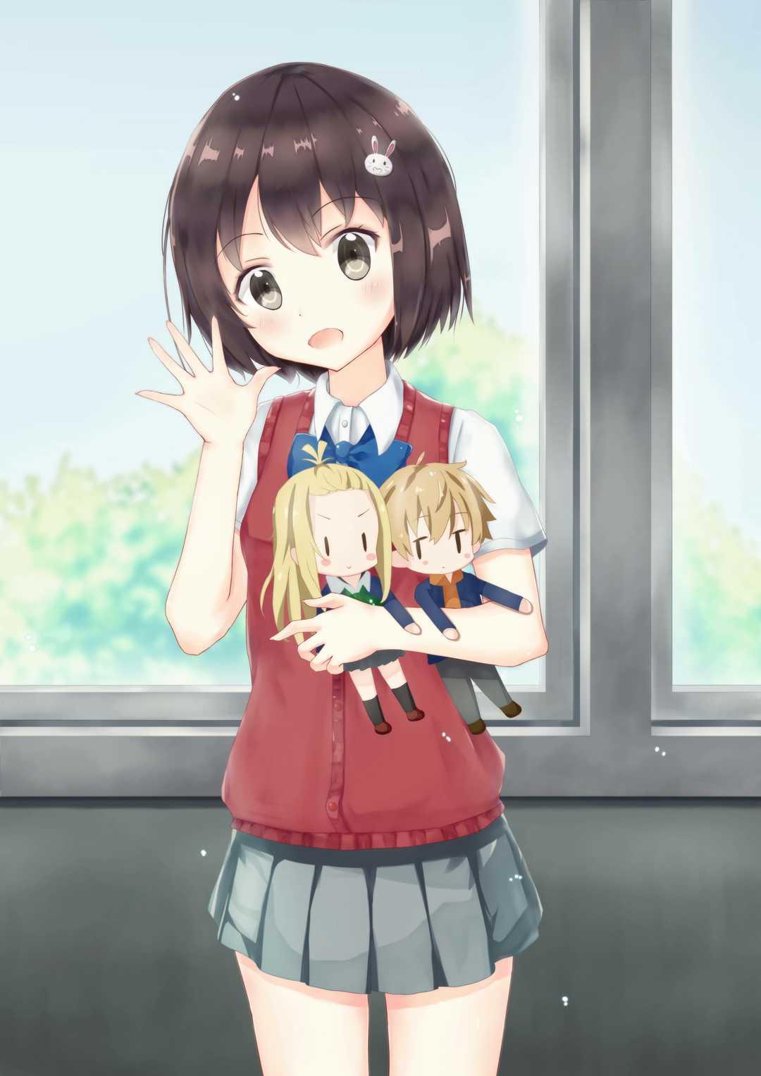 你的胖次我看到了…这个美术部有问题《宇佐美瑞希》高清壁纸特辑第1张-皮玩部落 你的胖次我看到了…这个美术部有问题《宇佐美瑞希》高清壁纸特辑