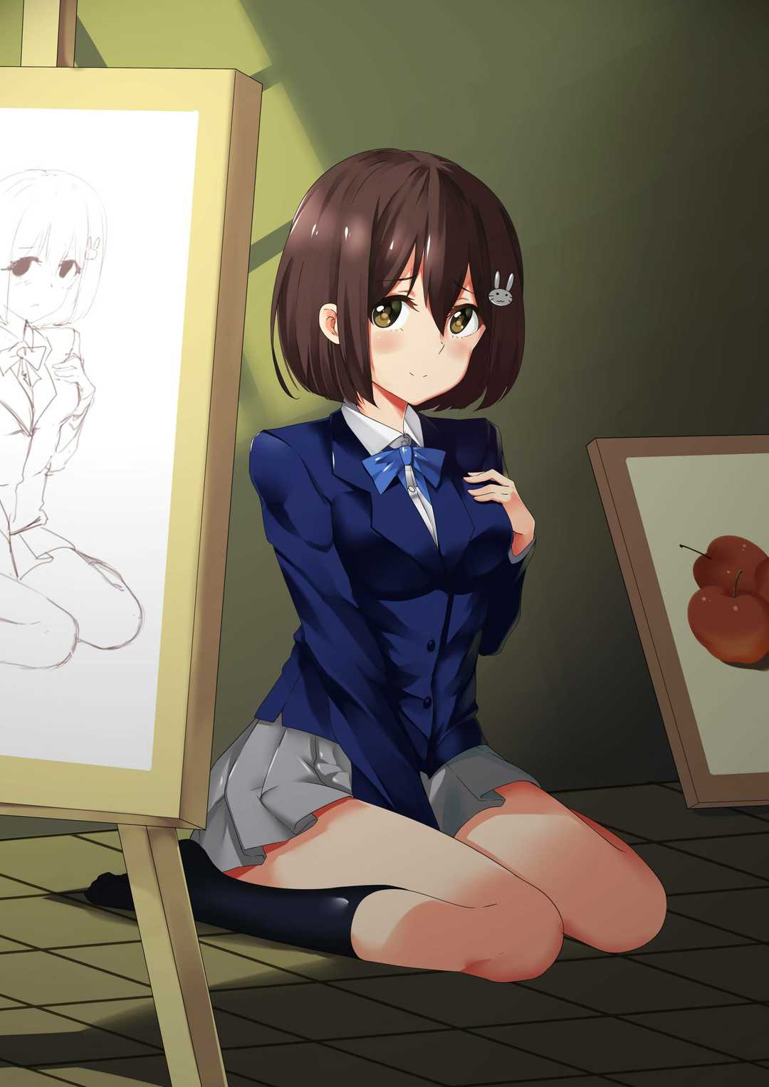 你的胖次我看到了…这个美术部有问题《宇佐美瑞希》高清壁纸特辑第7张-皮玩部落 你的胖次我看到了…这个美术部有问题《宇佐美瑞希》高清壁纸特辑