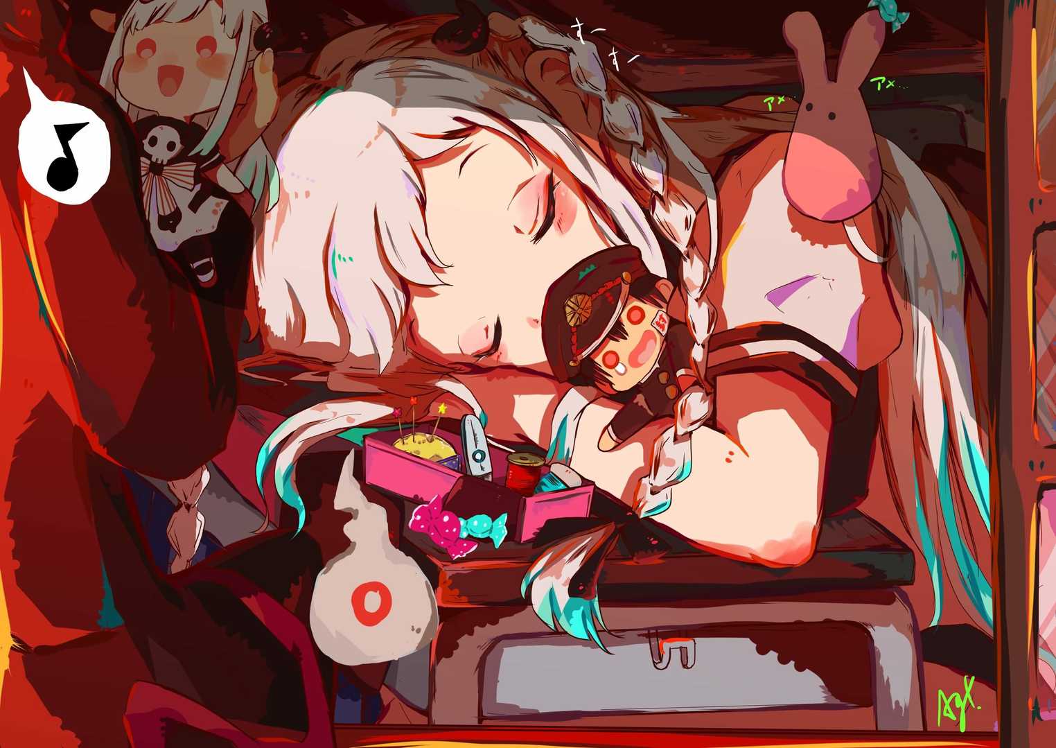 【P站精选】地缚少年花子君《八寻宁宁》高清壁纸特辑!第3张-皮玩部落 【P站精选】地缚少年花子君《八寻宁宁》高清壁纸特辑!