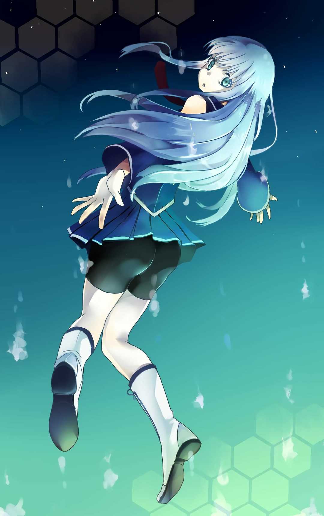 苍蓝钢铁的琶音《伊欧娜/伊401》高清壁纸特辑