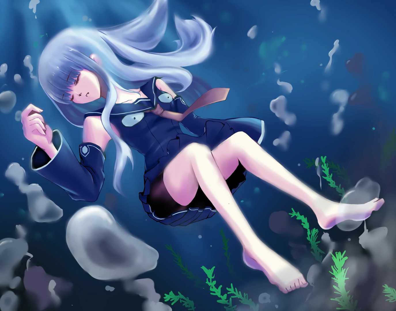 苍蓝钢铁的琶音《伊欧娜/伊401》高清壁纸特辑