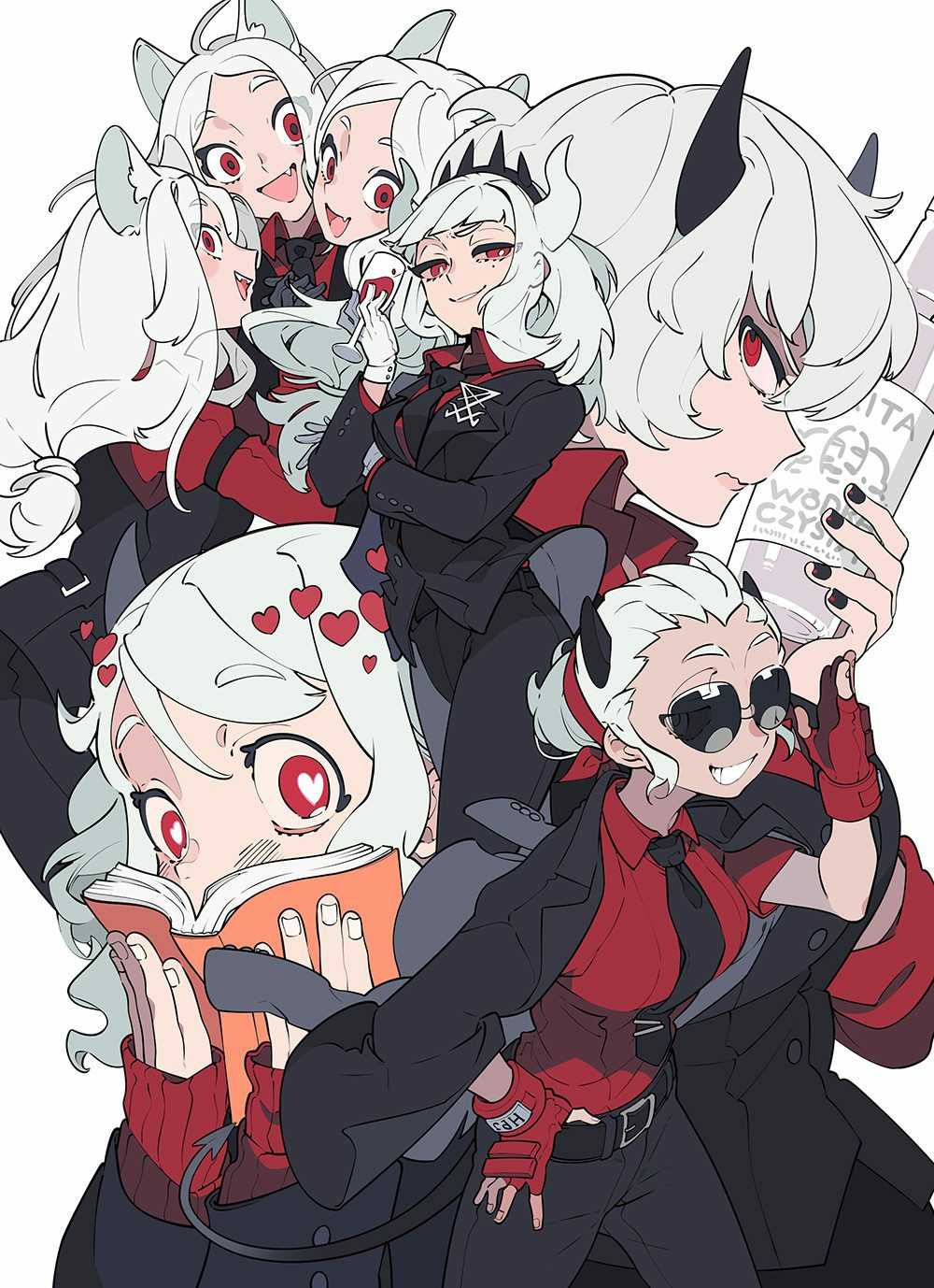 【P站精选】萌萌的美式卡通风格，地狱把妹王《Helltaker》特辑下载