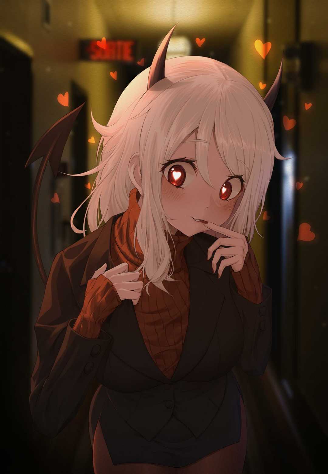 【P站精选】萌萌的美式卡通风格，地狱把妹王《Helltaker》特辑下载