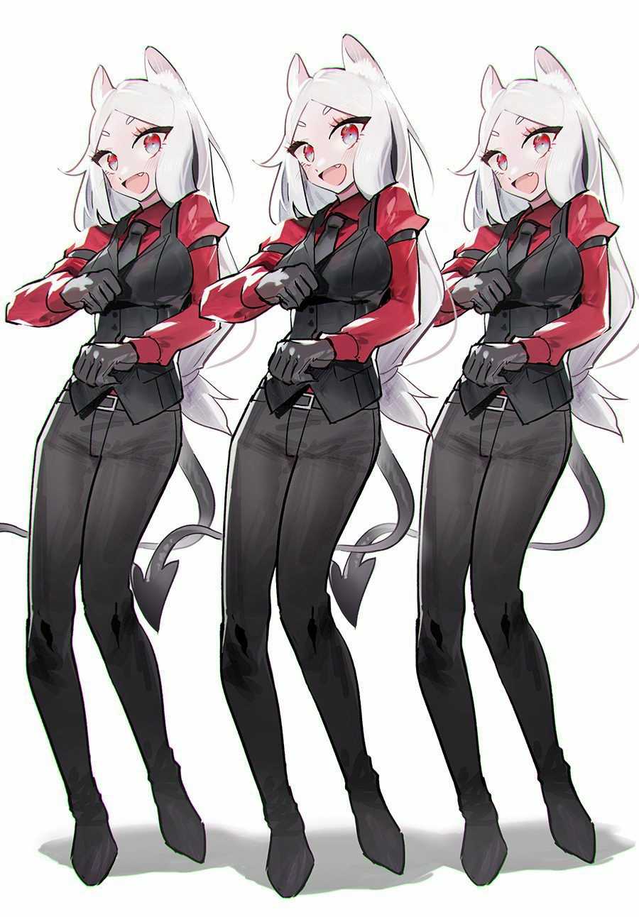 【P站精选】萌萌的美式卡通风格，地狱把妹王《Helltaker》特辑下载