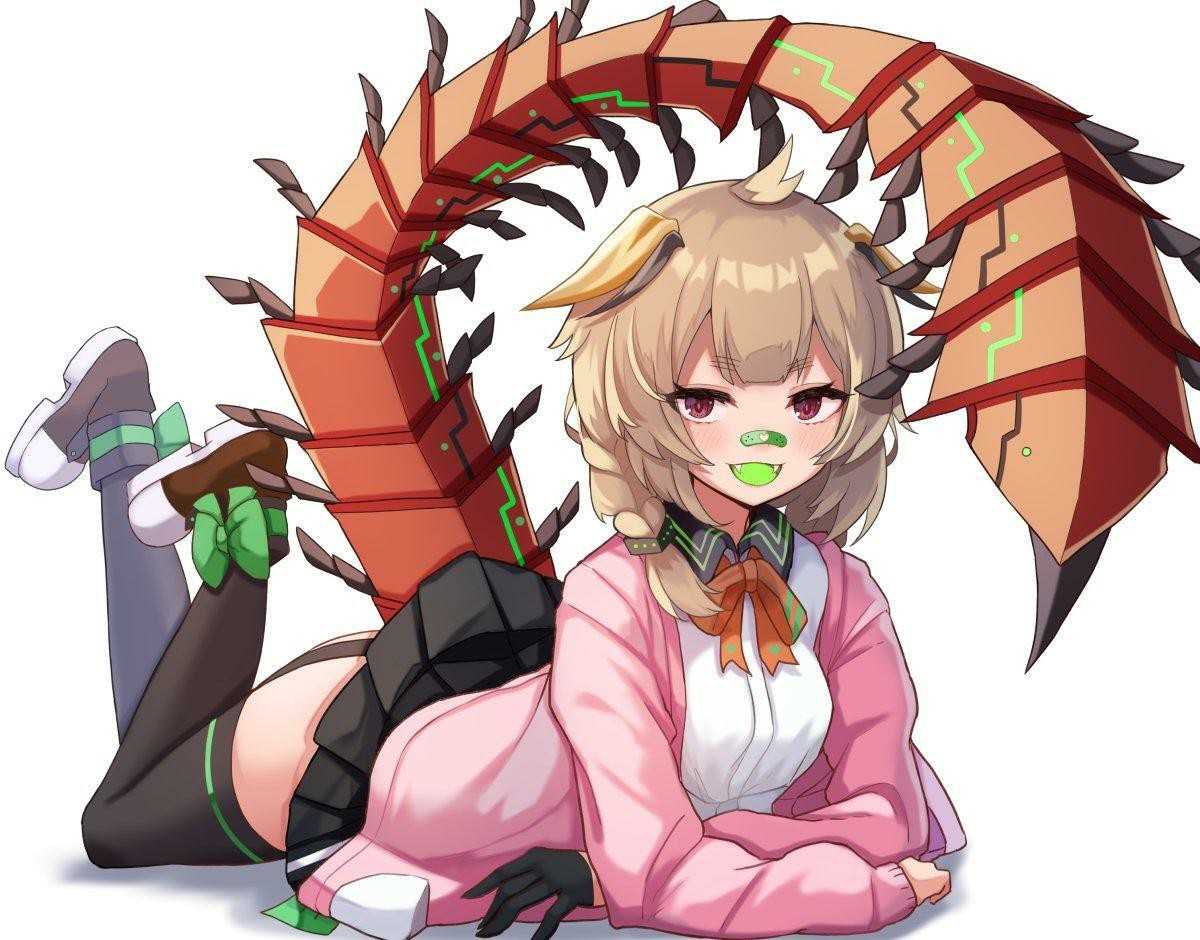 万物皆可娘化,《虫子美少女》将现实中可怕的昆虫们变可爱!第20张-皮玩部落 万物皆可娘化,《虫子美少女》将现实中可怕的昆虫们变可爱!