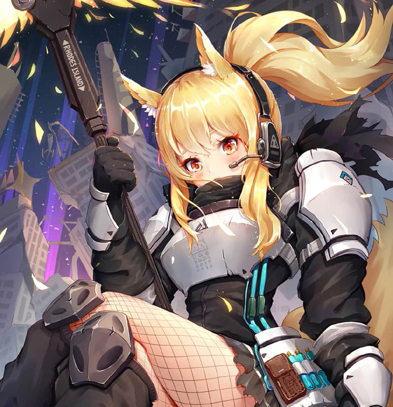 可爱马娘！《明日方舟》临光壁纸特辑