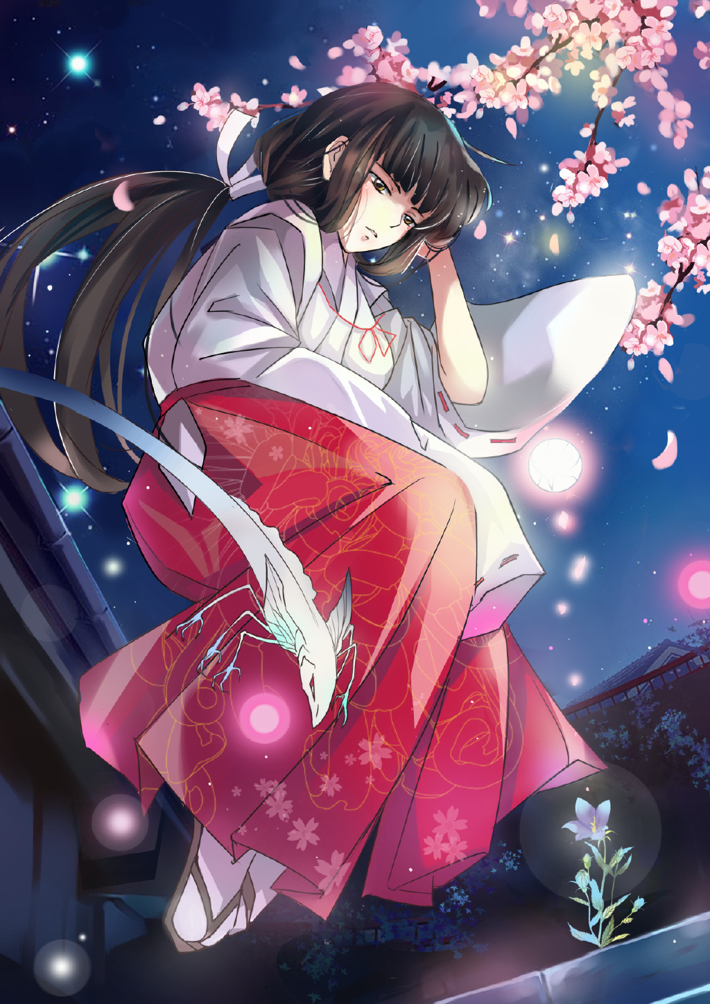 【P站美图】清冷温柔的童年女神！《犬夜叉》桔梗壁纸特辑