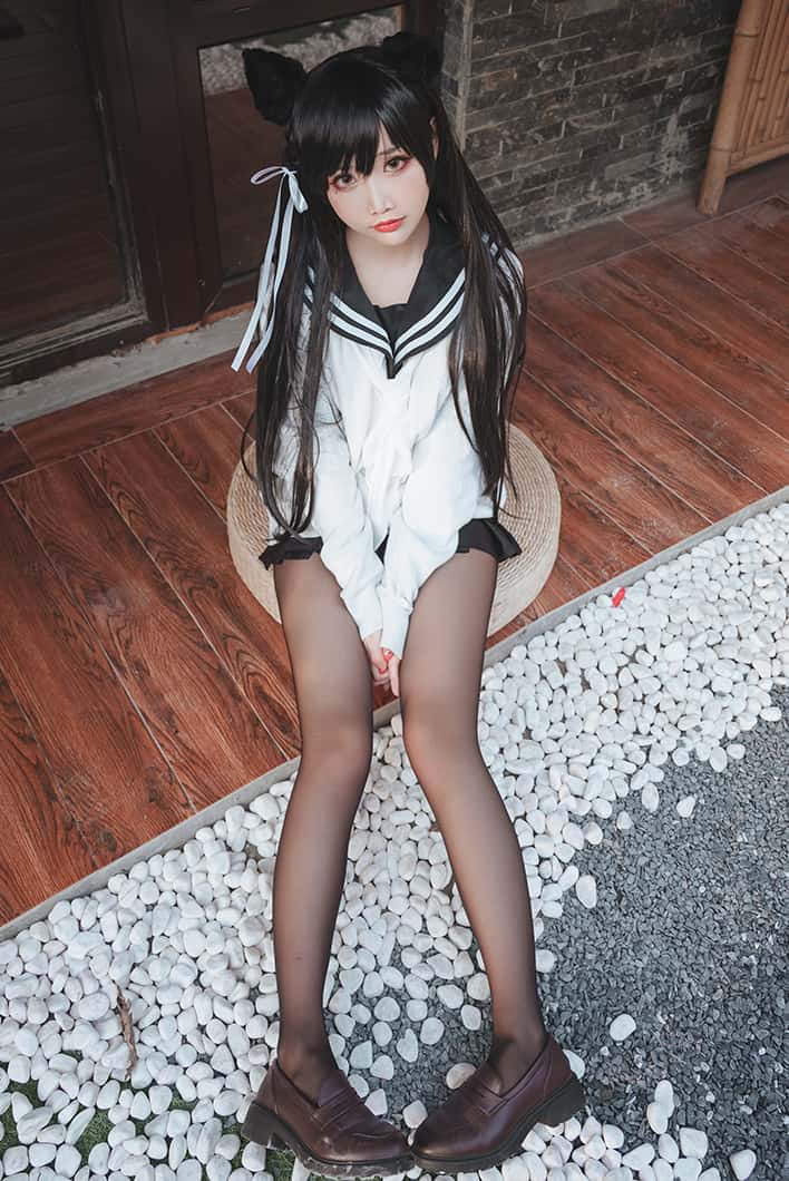 面饼仙儿 爱宕JK2 [47P1V]