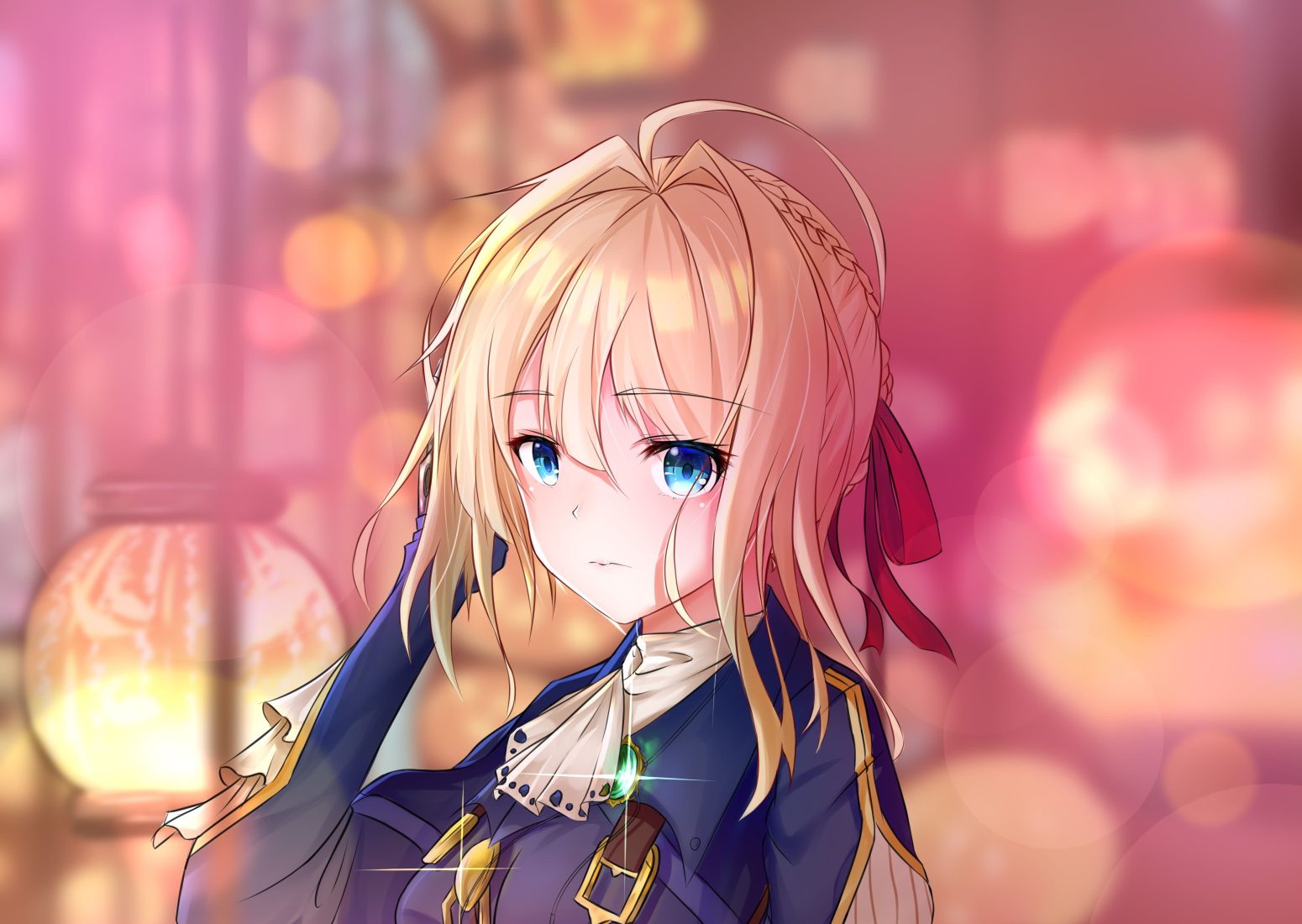 【P站精选】花之女神，紫罗兰永恒花园《薇尔莉特》高清墙纸特辑！