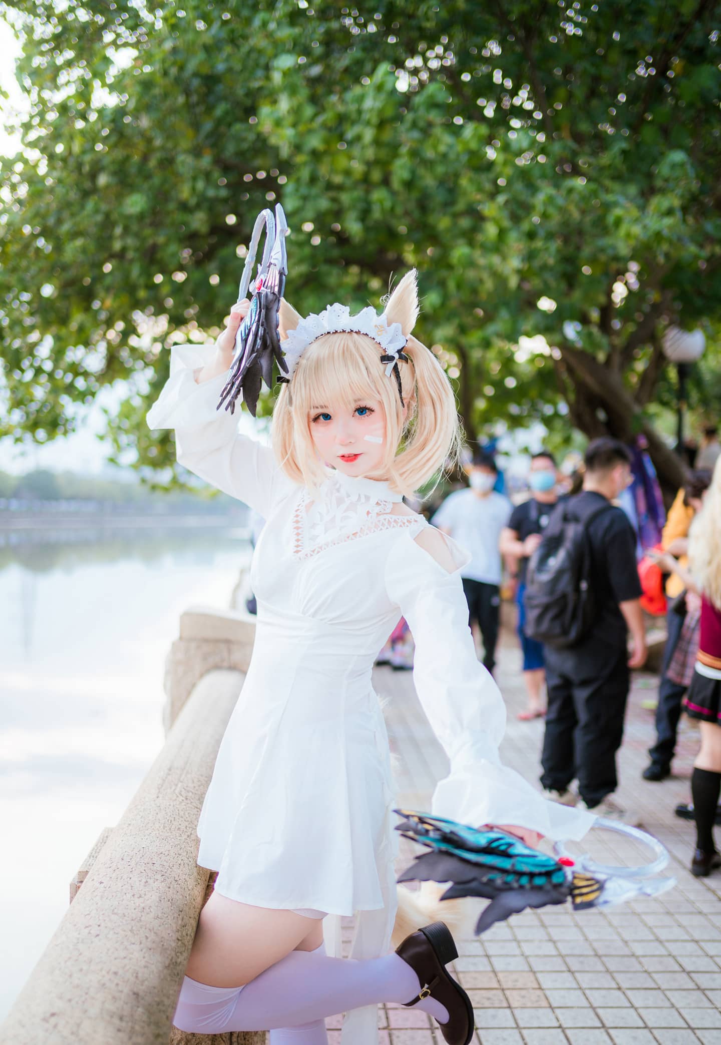 《最终幻想》舞者猫猫cosplay