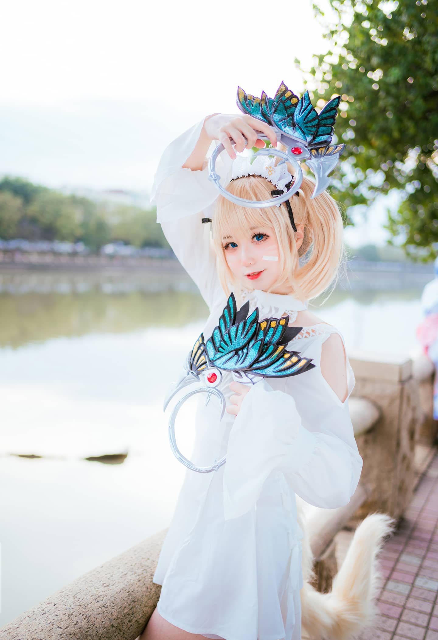 《最终幻想》舞者猫猫cosplay