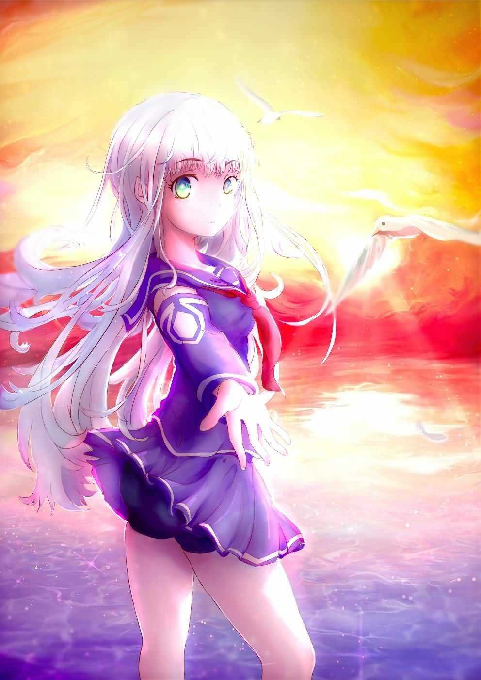 苍蓝钢铁的琶音《伊欧娜/伊401》高清壁纸特辑