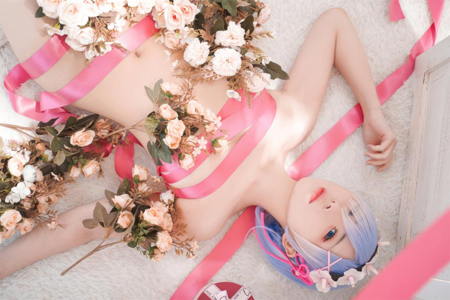 虎森森 蕾姆丝带COS