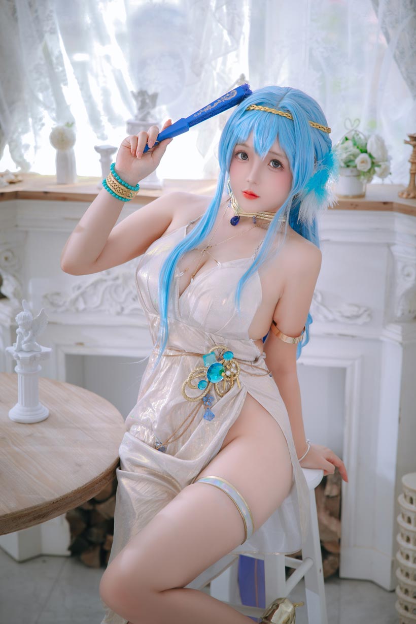 日奈娇 海伦礼服COS[46P-600MB]