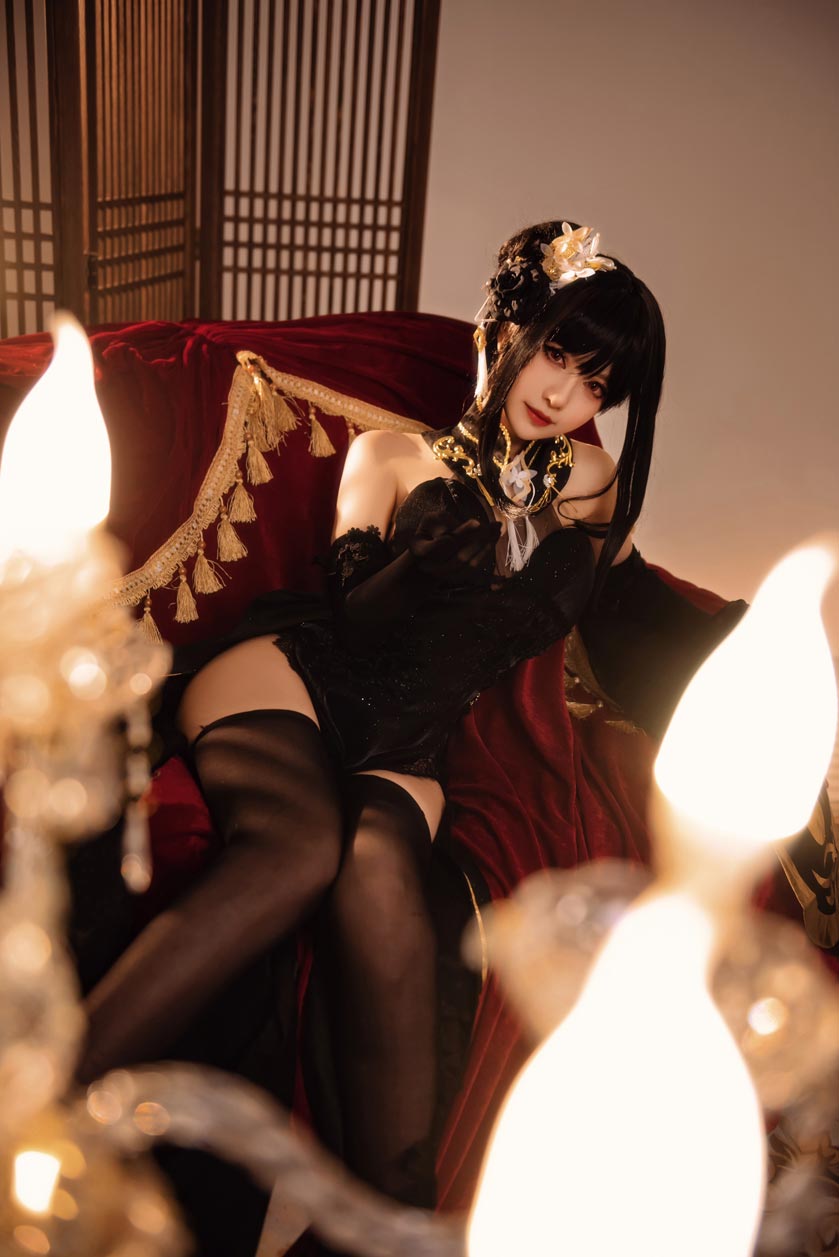 Shika小鹿鹿 碧蓝航线镇海 奇奢花苑