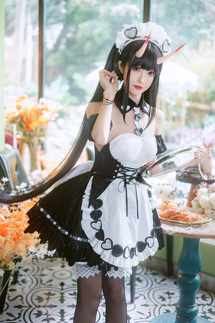 南宫 能代女仆COS第2张-皮玩部落 南宫 能代女仆COS