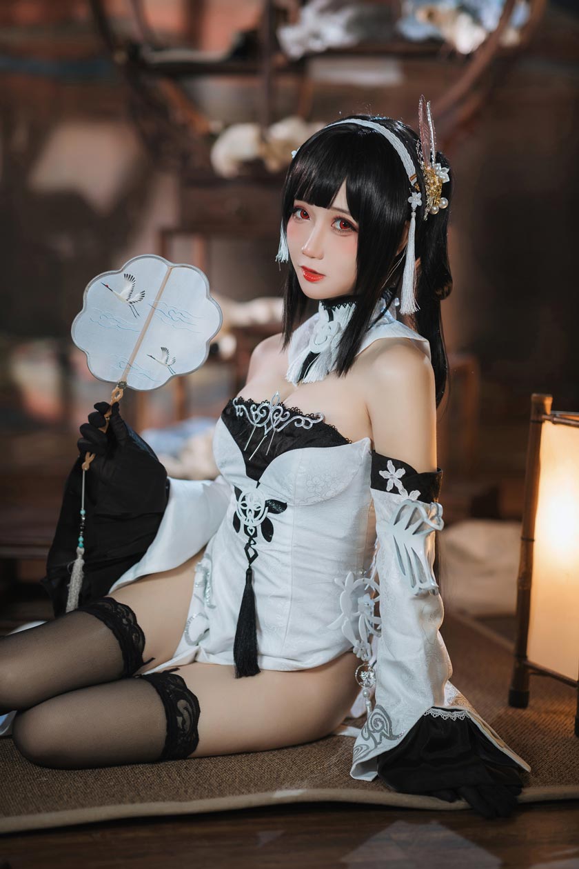 焖焖碳 碧蓝航线 鎮海 白黑礼服第2张-皮玩部落 焖焖碳 碧蓝航线 鎮海 白黑礼服