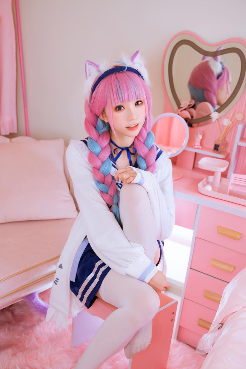 Kitaro_绮太郎 湊阿库娅COS