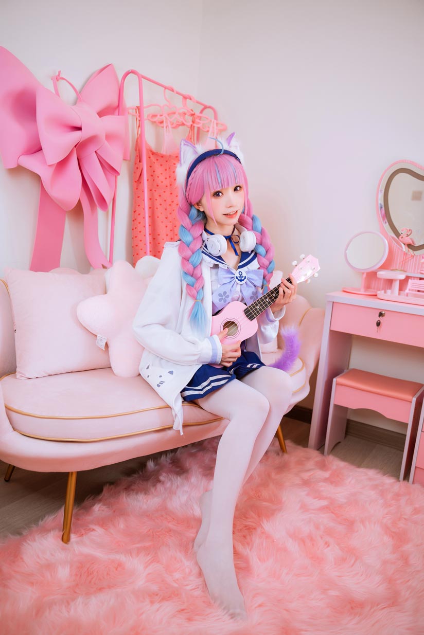 Kitaro_绮太郎 湊阿库娅COS