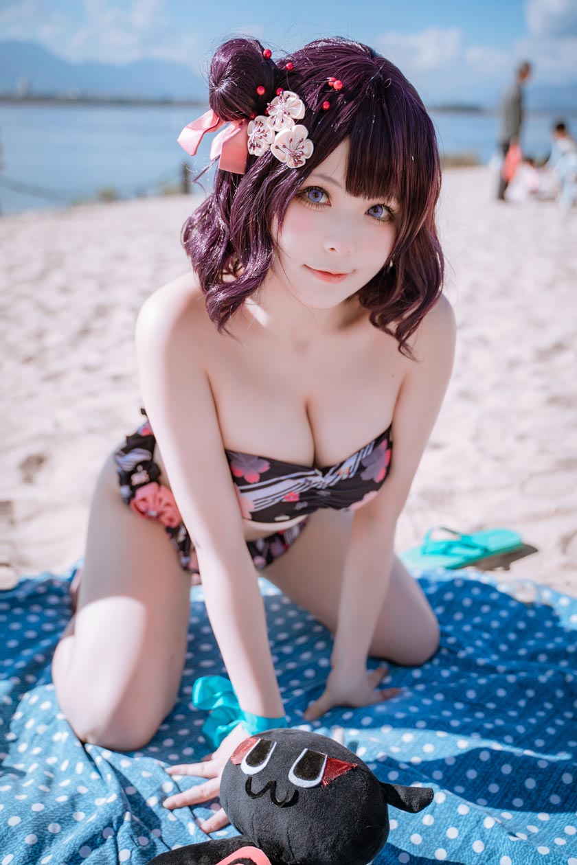 w百合欧皇子w 沙滩