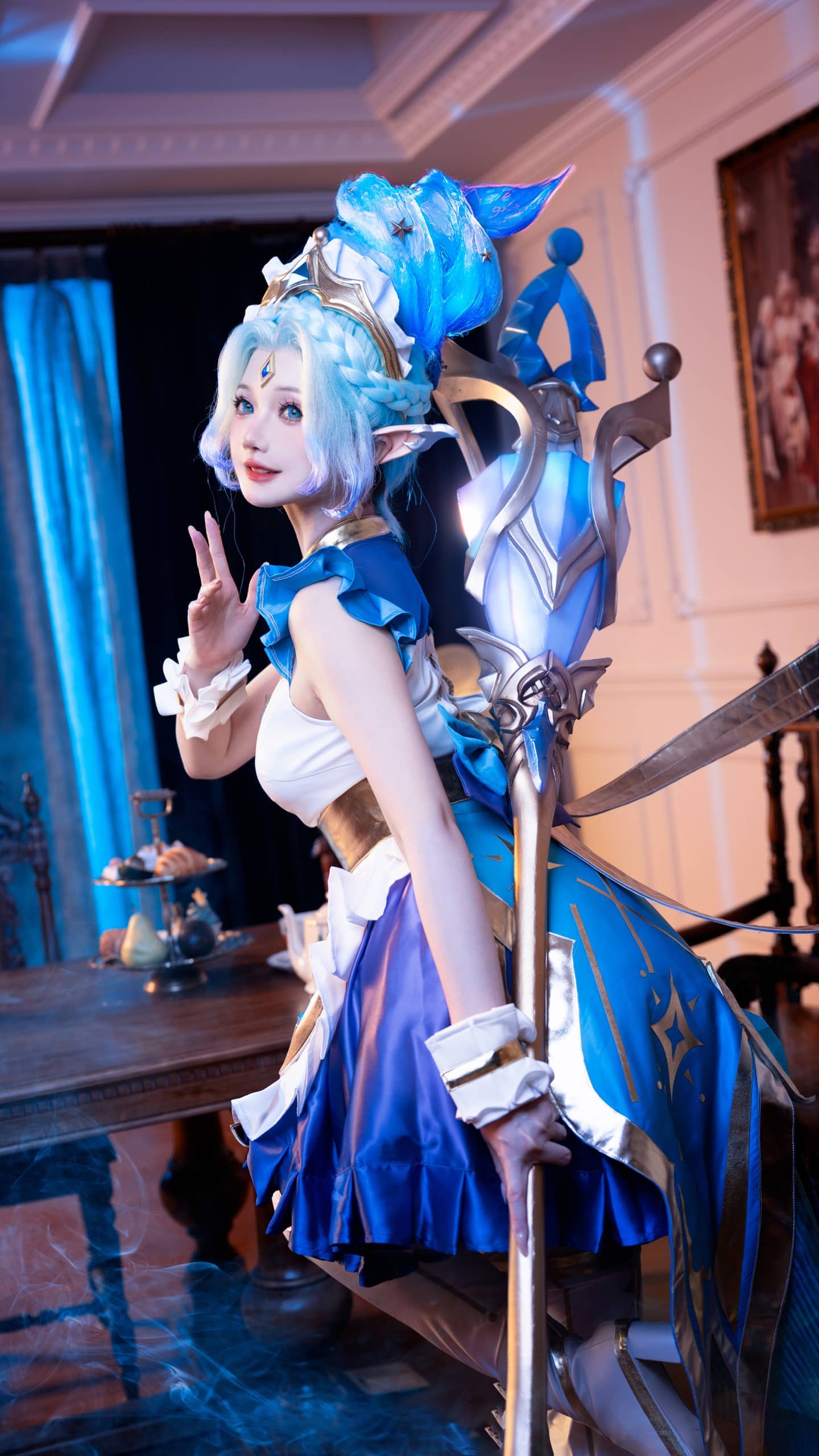 《金铲铲之战》迦娜cosplay