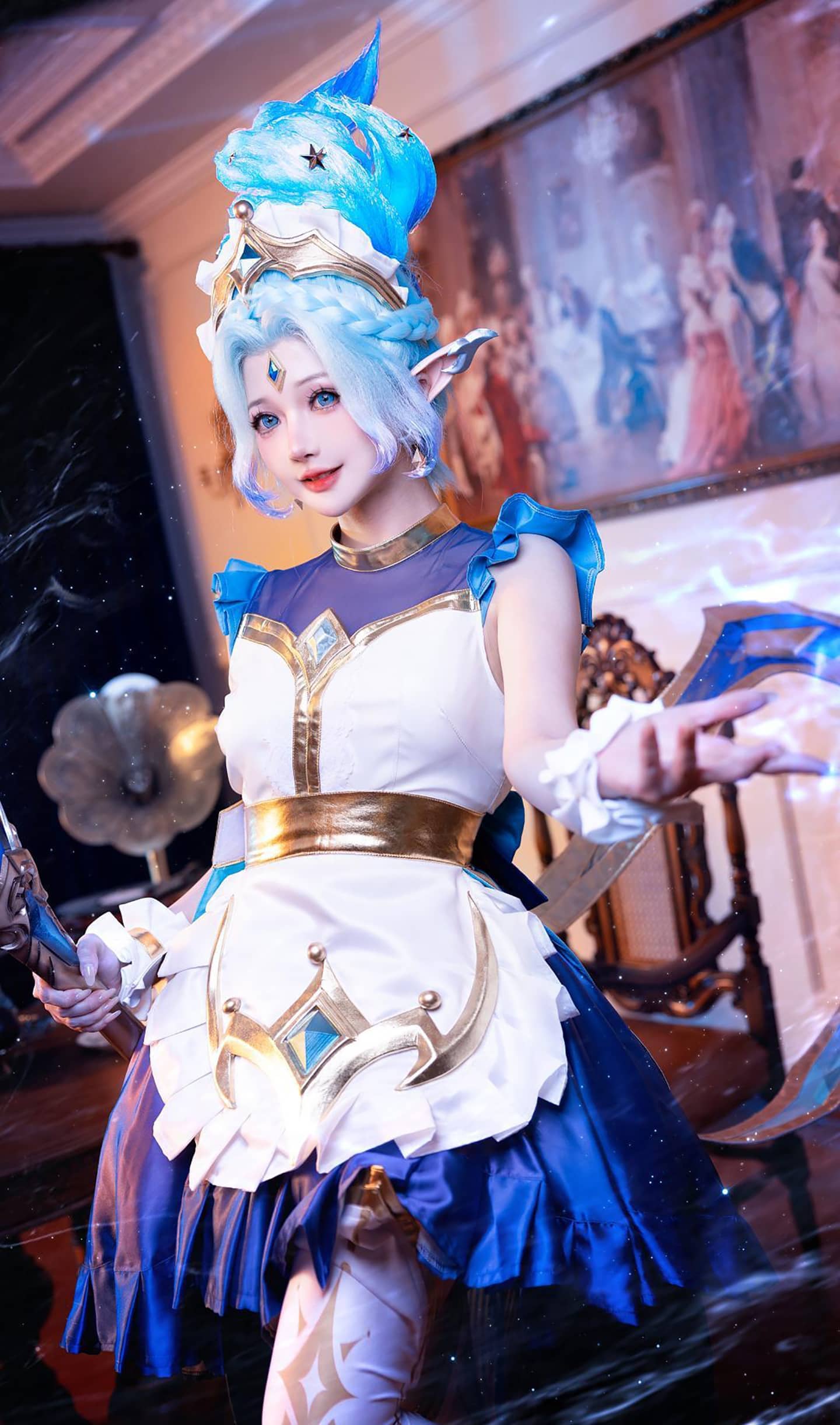 《金铲铲之战》迦娜cosplay