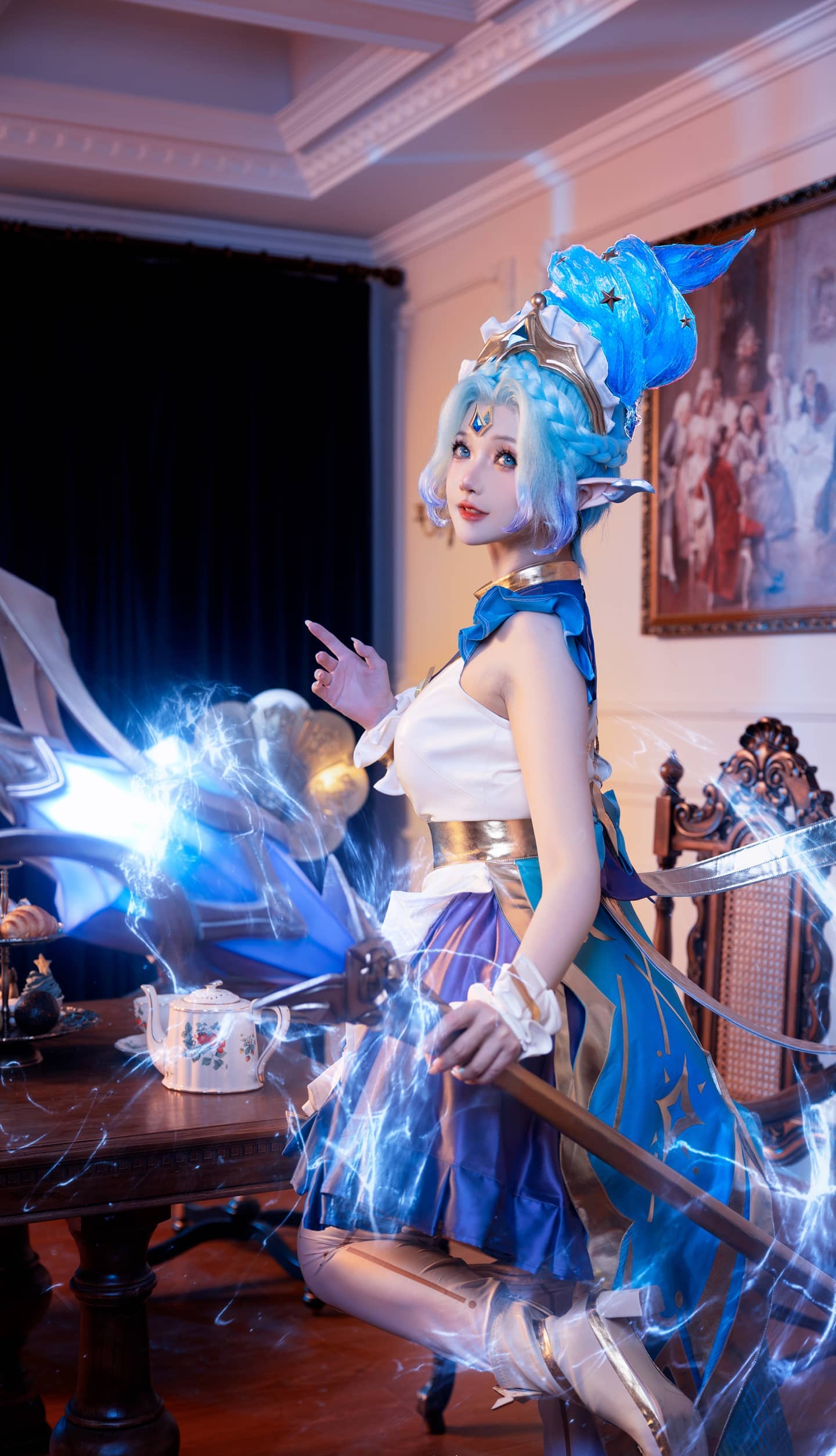 《金铲铲之战》迦娜cosplay