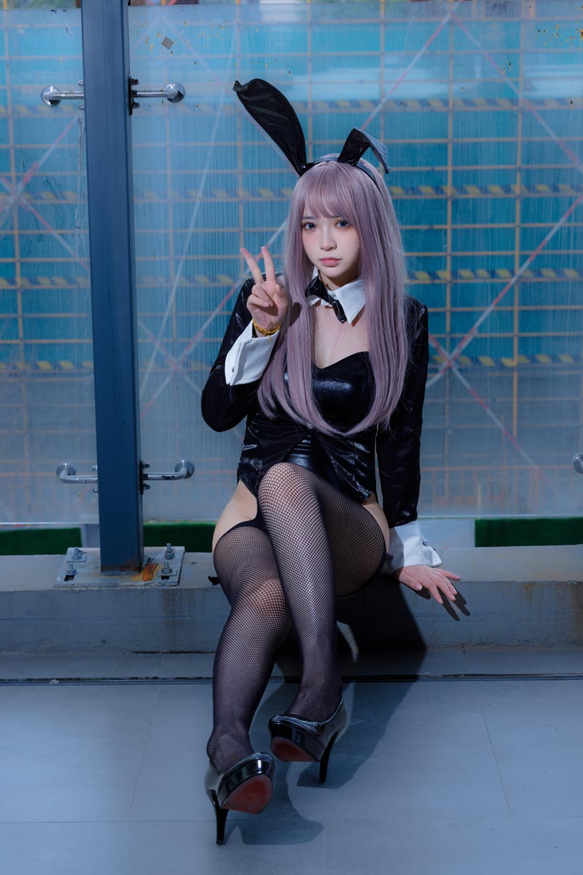 疯猫ss 紫发礼服兔COS第2张-皮玩部落 疯猫ss 紫发礼服兔COS