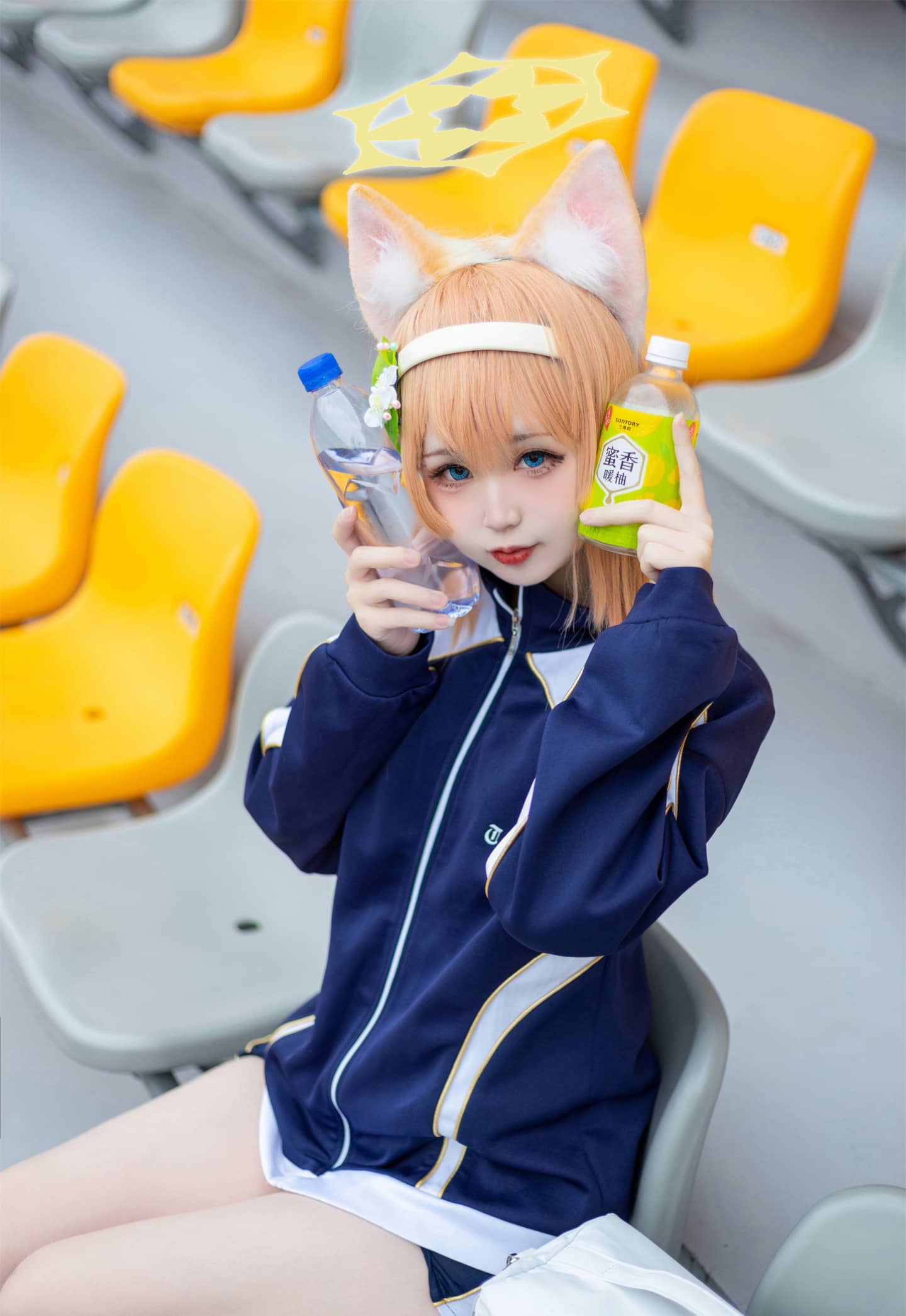 《蔚蓝档案》玛丽体操服cosplay