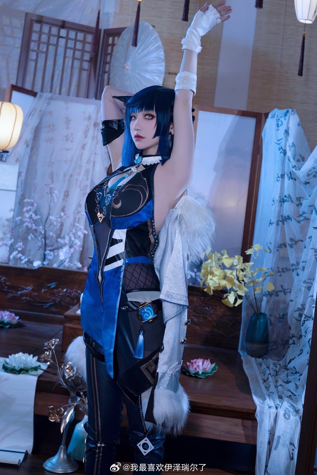 原神三周年 因提瓦特相聚 夜兰@我最喜欢伊泽瑞尔了