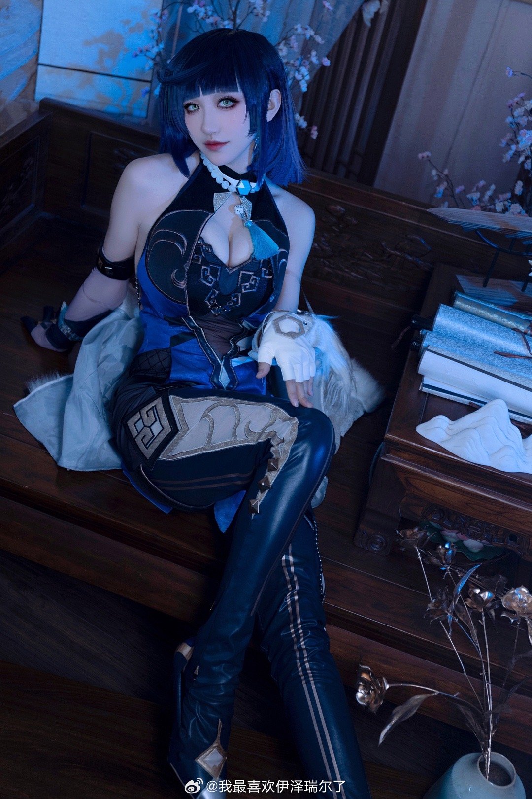 原神三周年 因提瓦特相聚 夜兰@我最喜欢伊泽瑞尔了