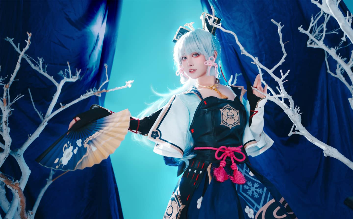《原神》神里绫华cosplay