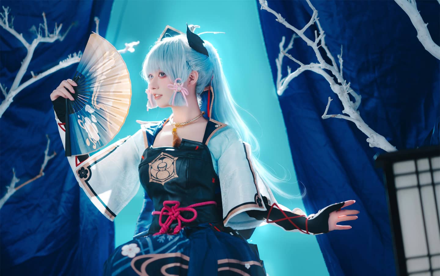 《原神》神里绫华cosplay