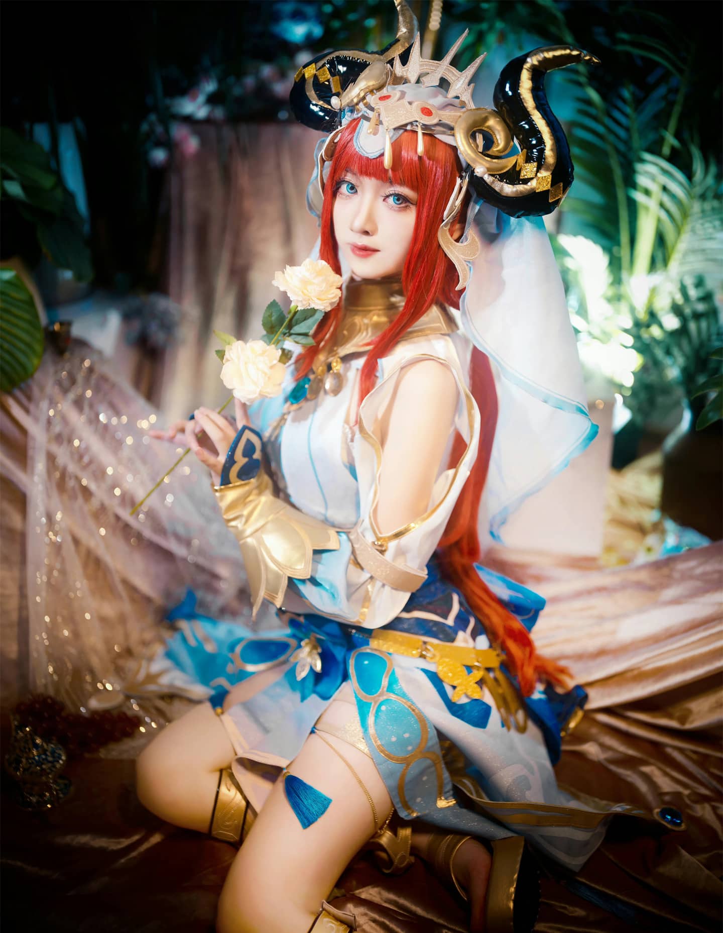 妮露cosplay《原神》
