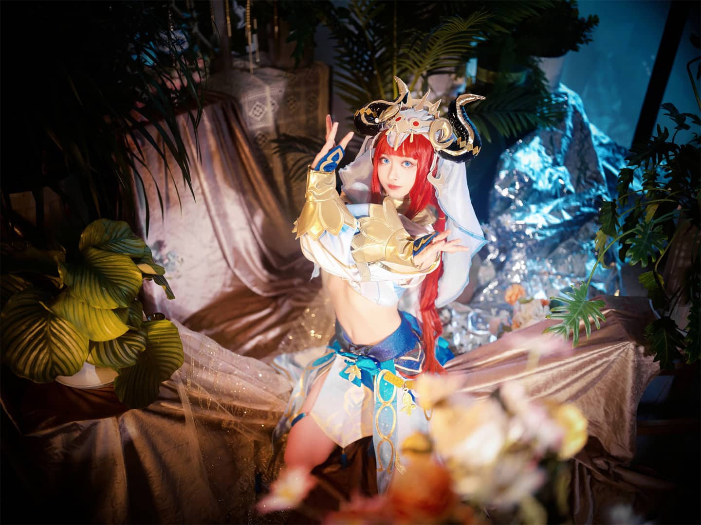 妮露cosplay《原神》