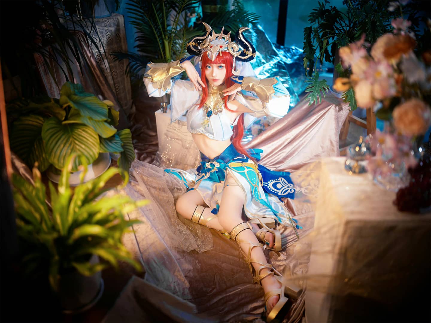 妮露cosplay《原神》